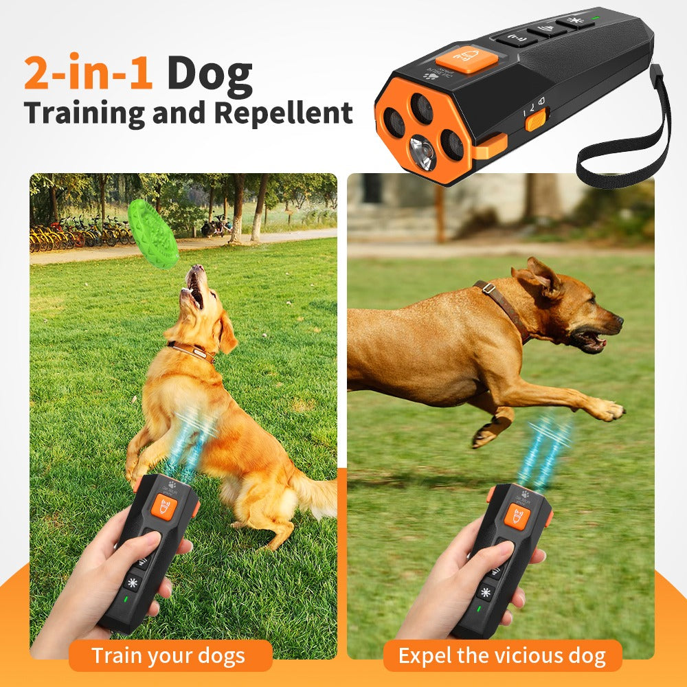 PNG Vitality  Dog Deterrent Device:Stops Unwanted Behavior- No Yelling, Simply Point, Press the Button & Control Your Dog's Behavior with Long-Range Ultrasonic Technology  Alternative to Bark Collars
